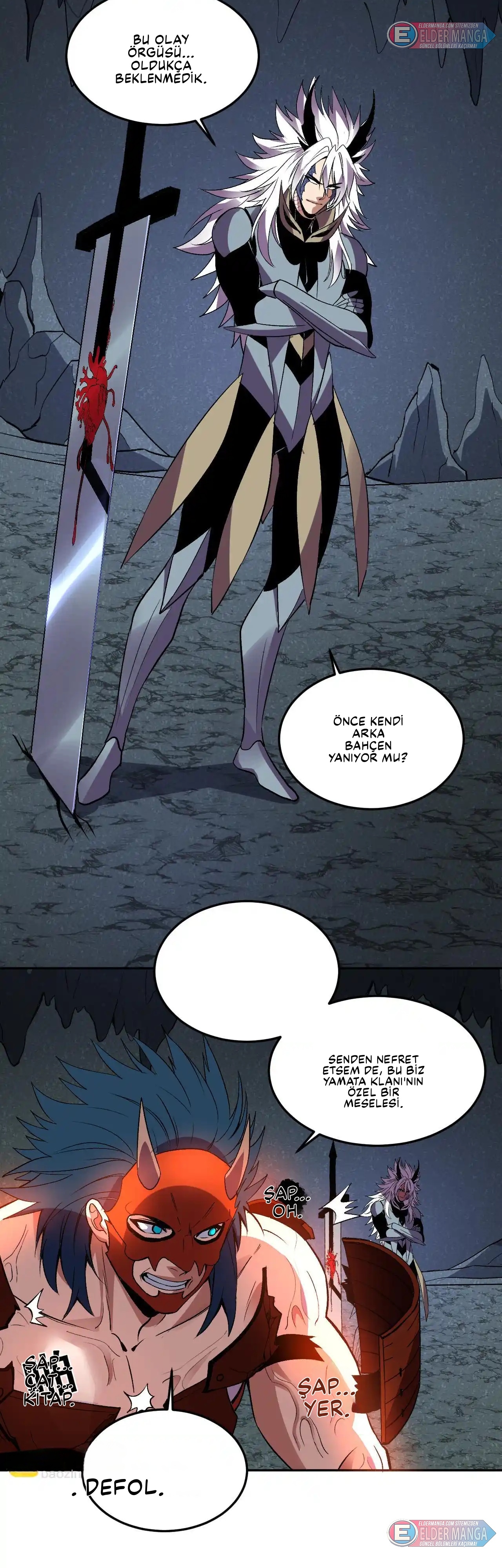 Kıyamet Canavarı İblis Tanrısı Bölüm 40 - Sayfa 22