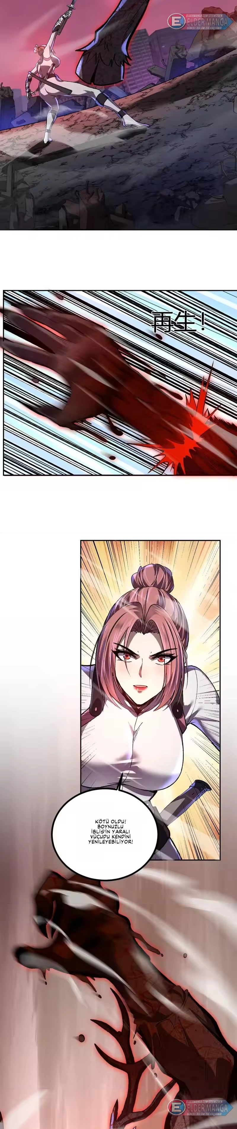 Kıyamet Canavarı İblis Tanrısı Bölüm 69 - Sayfa 15