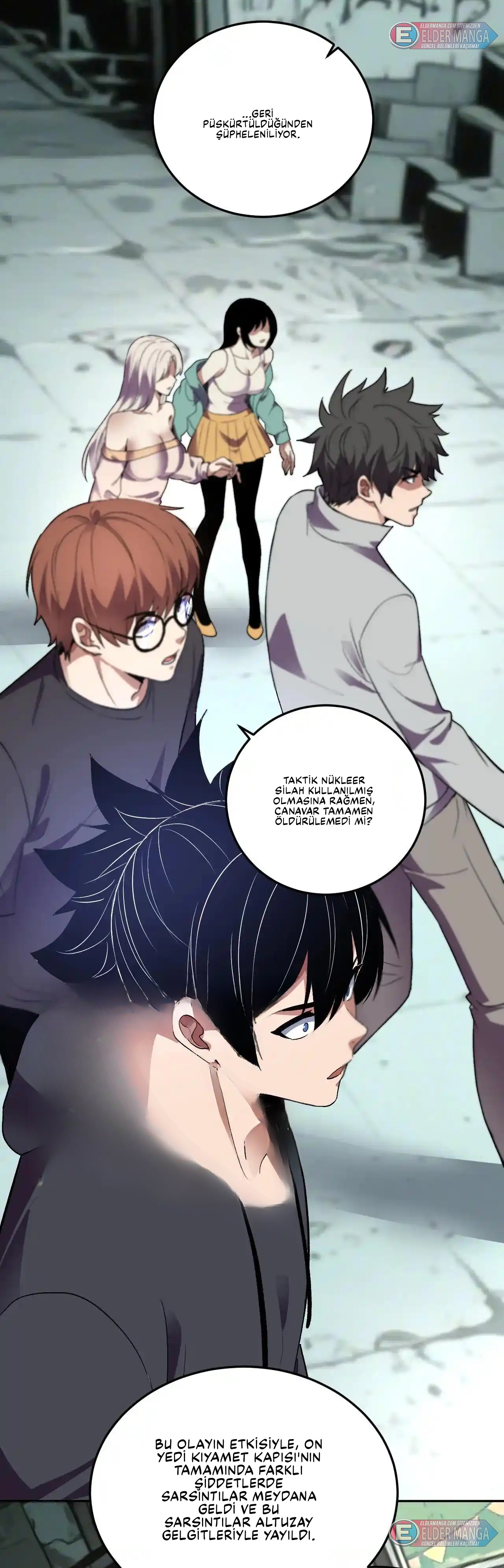 Kıyamet Canavarı İblis Tanrısı Bölüm 34 - Sayfa 17