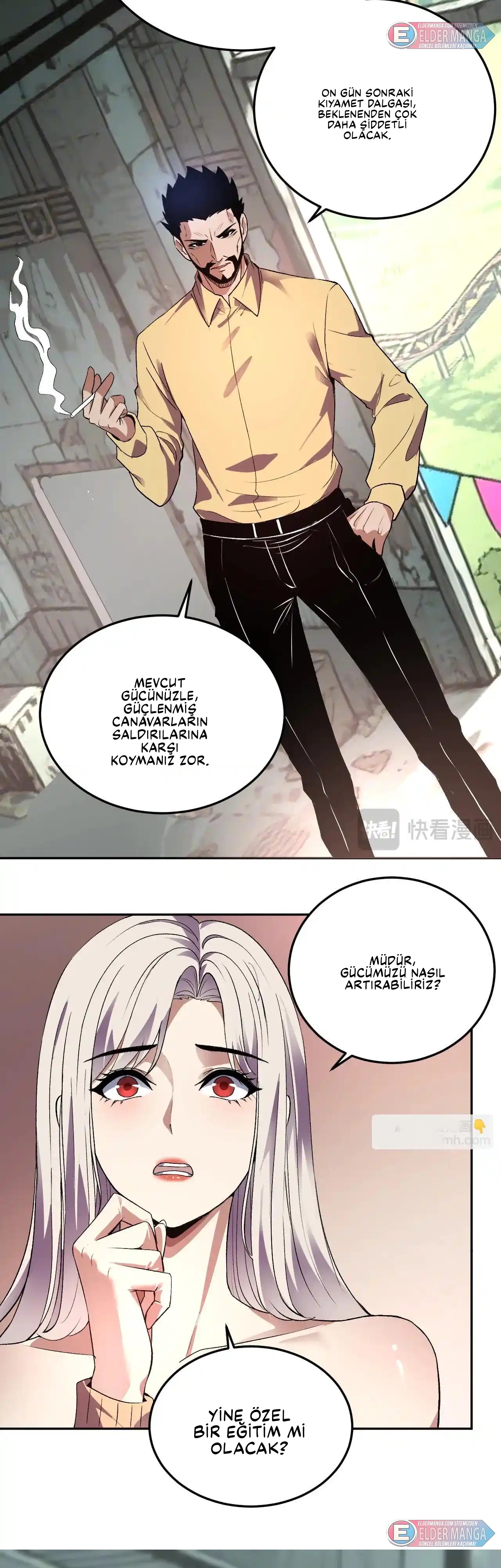 Kıyamet Canavarı İblis Tanrısı Bölüm 34 - Sayfa 18