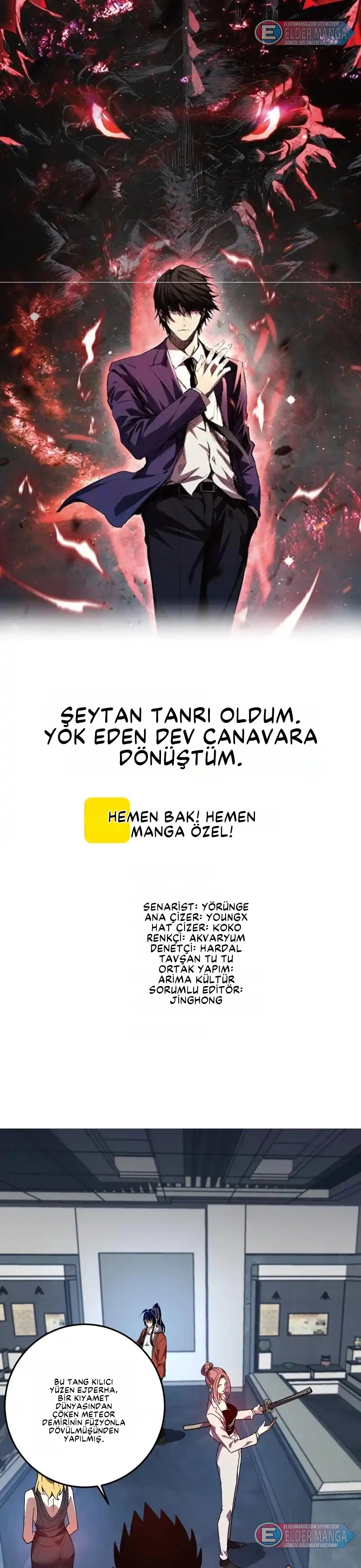 Kıyamet Canavarı İblis Tanrısı Bölüm 58 - Sayfa 1