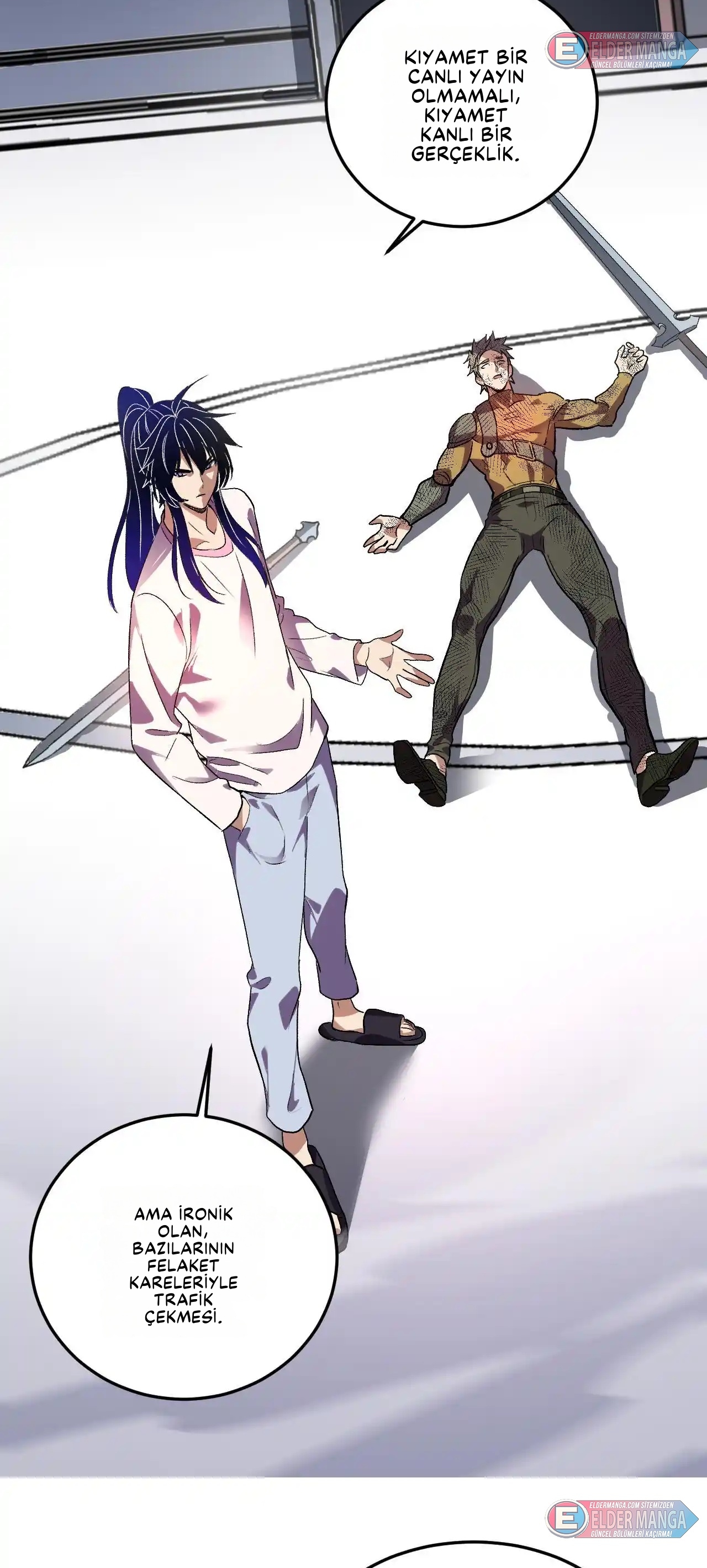 Kıyamet Canavarı İblis Tanrısı Bölüm 54 - Sayfa 25