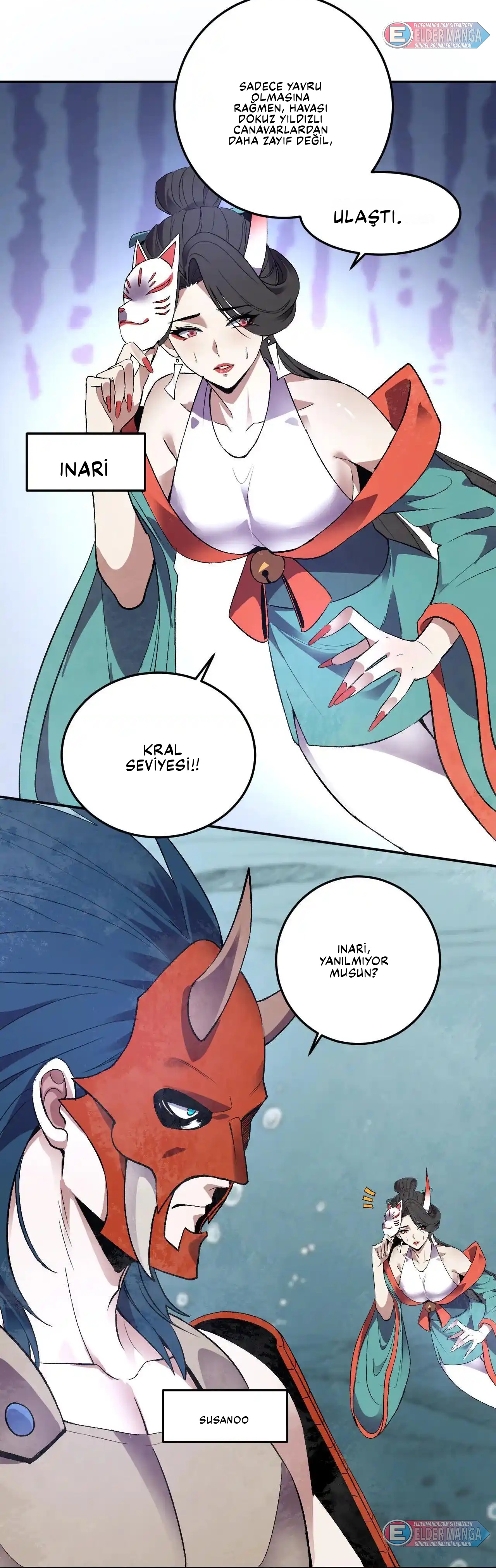 Kıyamet Canavarı İblis Tanrısı Bölüm 35 - Sayfa 15