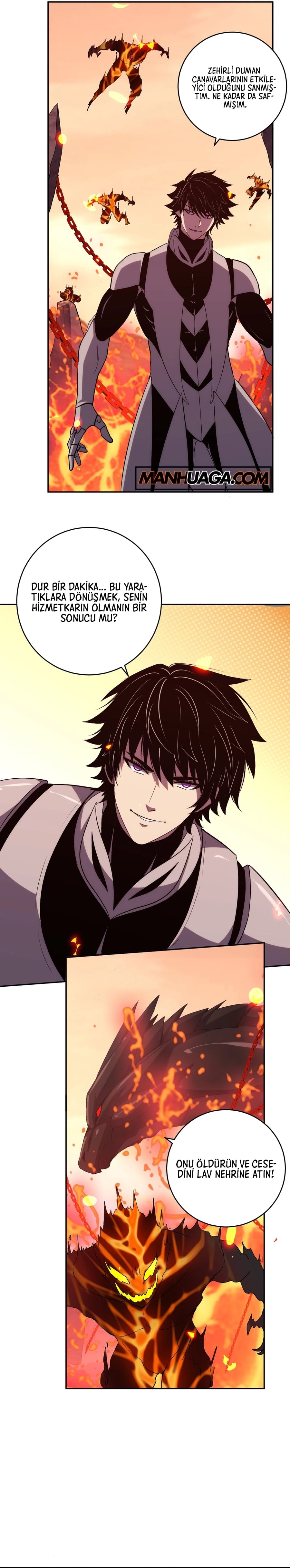 Kıyamet Canavarı İblis Tanrısı Bölüm 22 - Sayfa 18