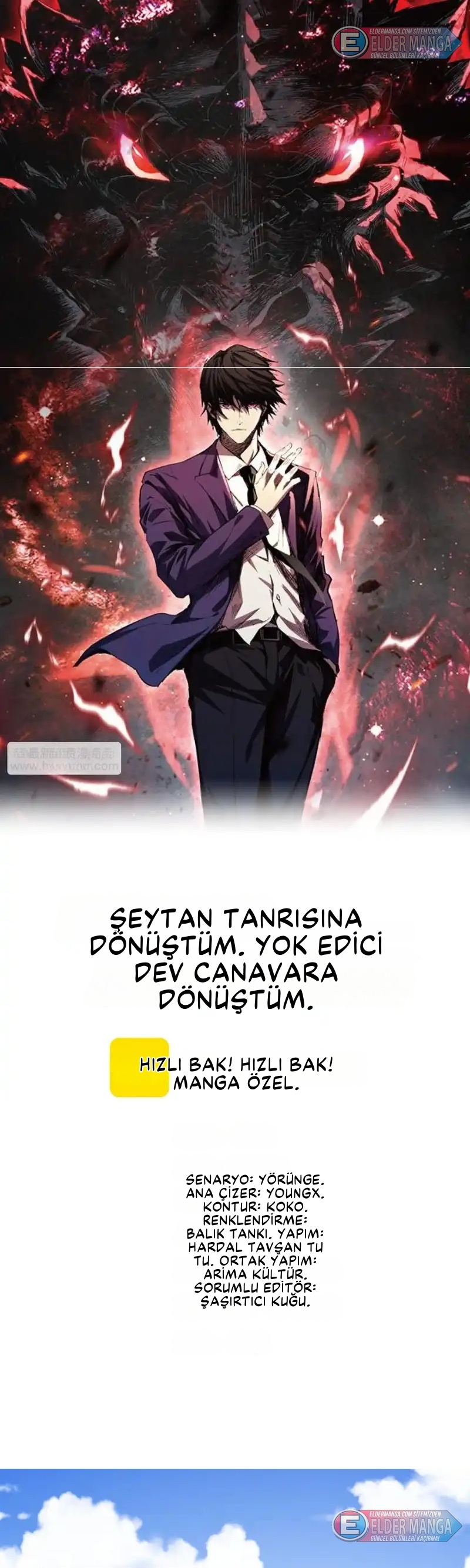 Kıyamet Canavarı İblis Tanrısı Bölüm 57 - Sayfa 1