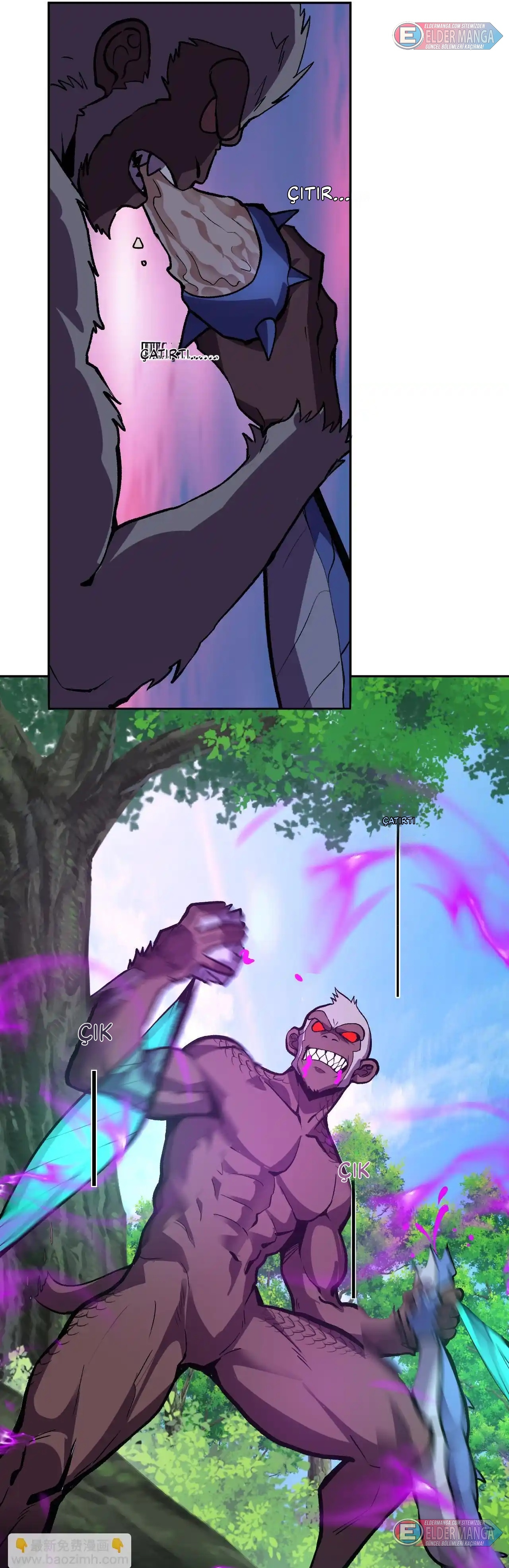 Kıyamet Canavarı İblis Tanrısı Bölüm 45 - Sayfa 27