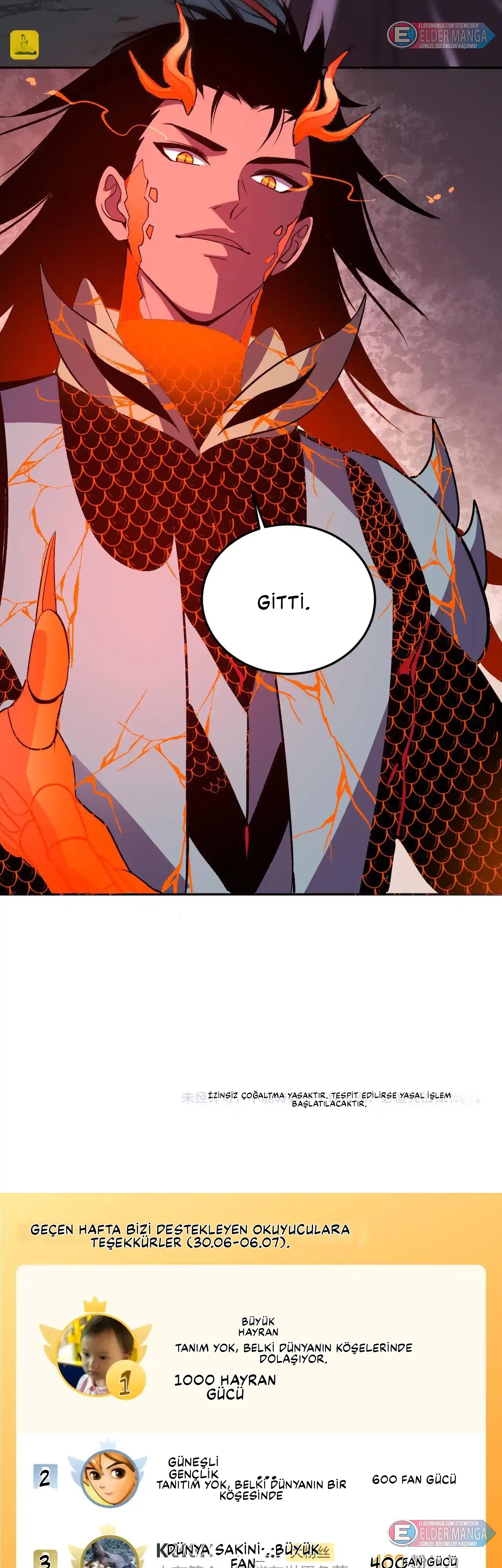 Kıyamet Canavarı İblis Tanrısı Bölüm 42 - Sayfa 33