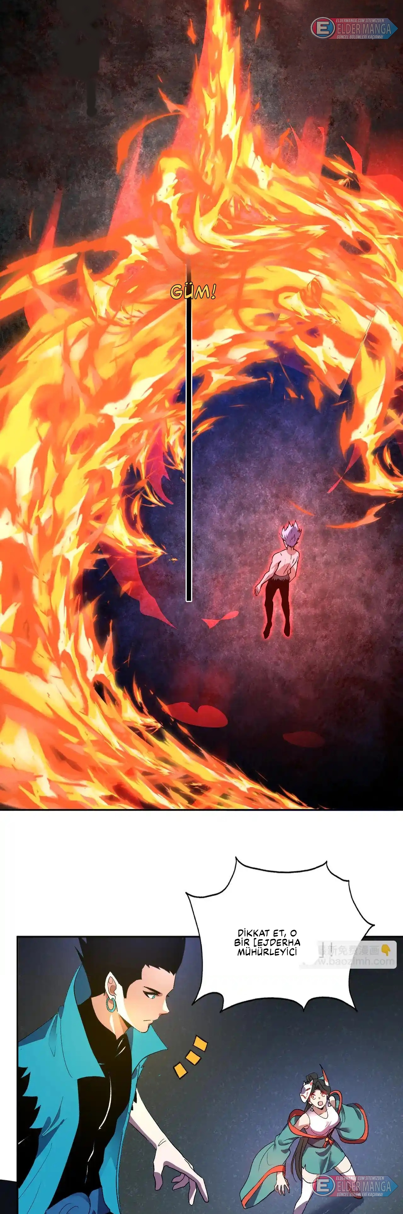Kıyamet Canavarı İblis Tanrısı Bölüm 37 - Sayfa 35