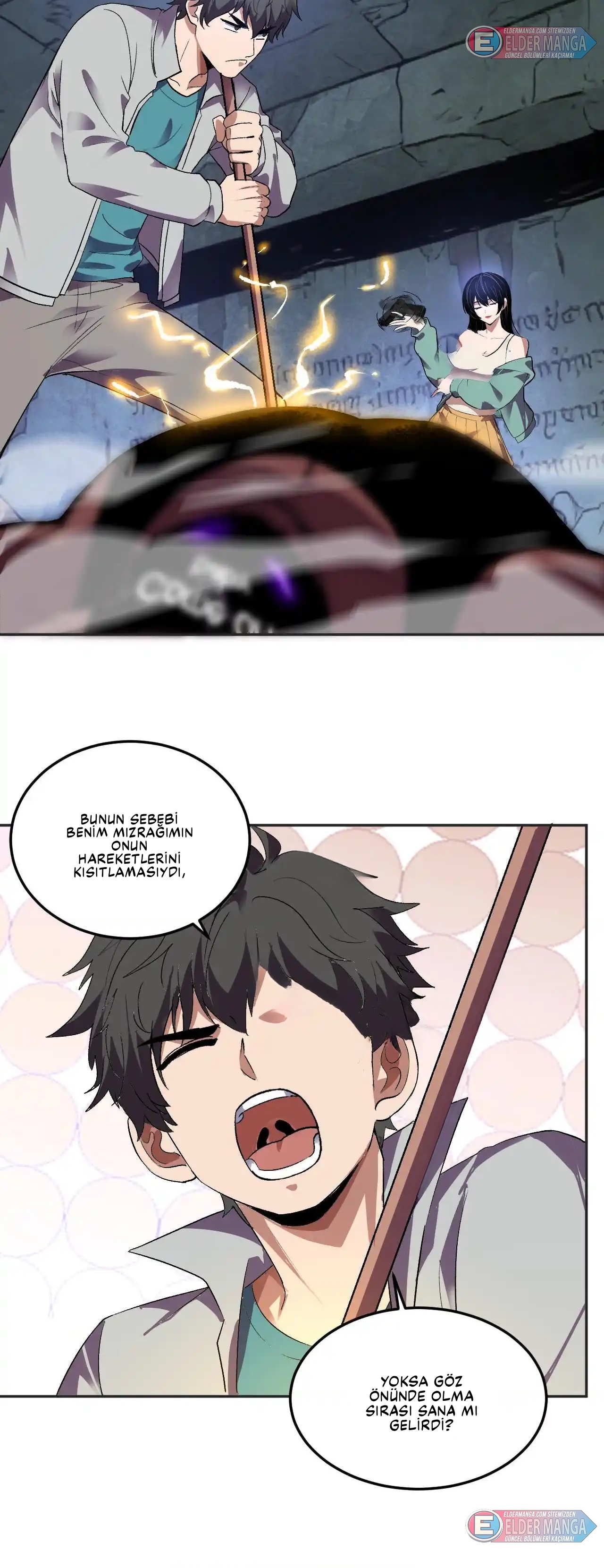 Kıyamet Canavarı İblis Tanrısı Bölüm 33 - Sayfa 34