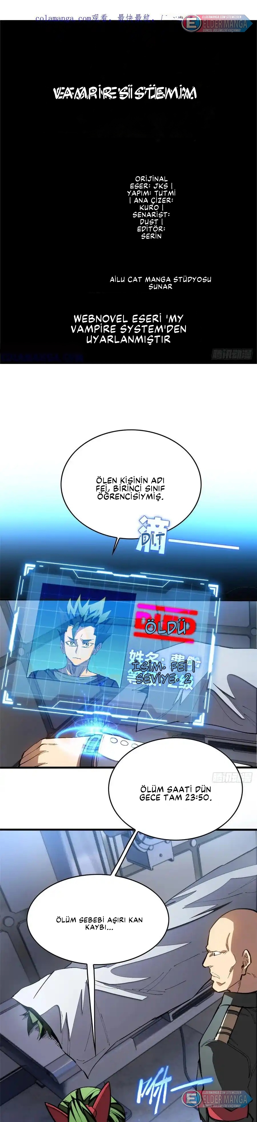 Olağanüstü Dünya! Ben… Bir Vampir miyim?! Bölüm 23 - Sayfa 1