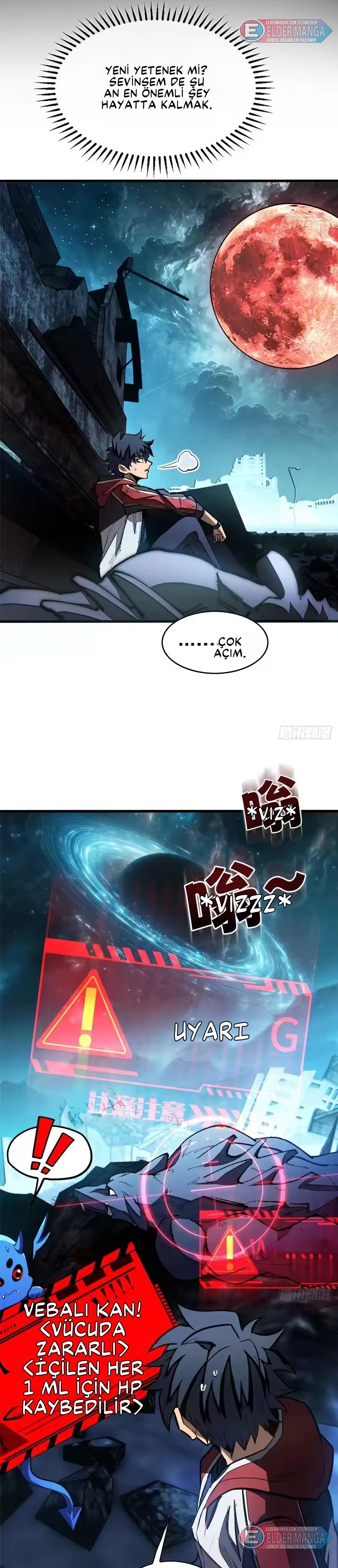 Olağanüstü Dünya! Ben… Bir Vampir miyim?! Bölüm 39 - Sayfa 8