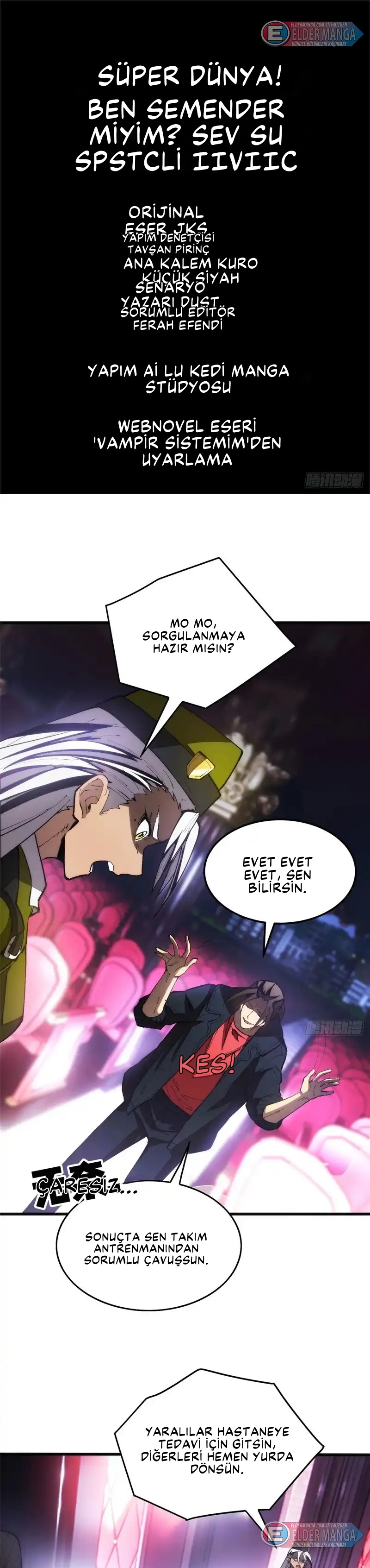 Olağanüstü Dünya! Ben… Bir Vampir miyim?! Bölüm 31 - Sayfa 1