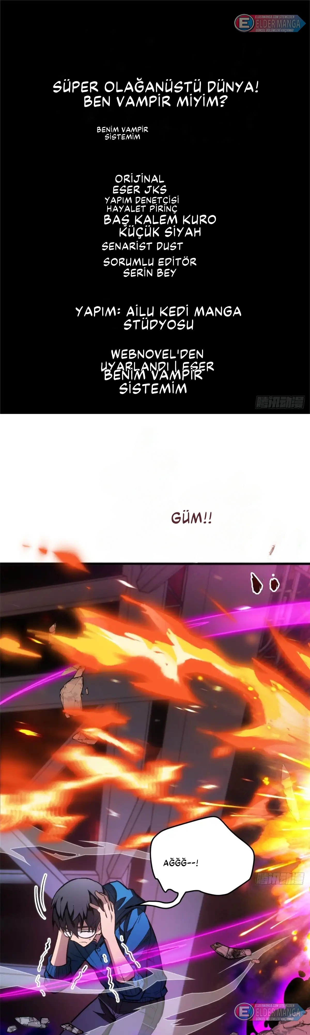 Olağanüstü Dünya! Ben… Bir Vampir miyim?! Bölüm 27 - Sayfa 1