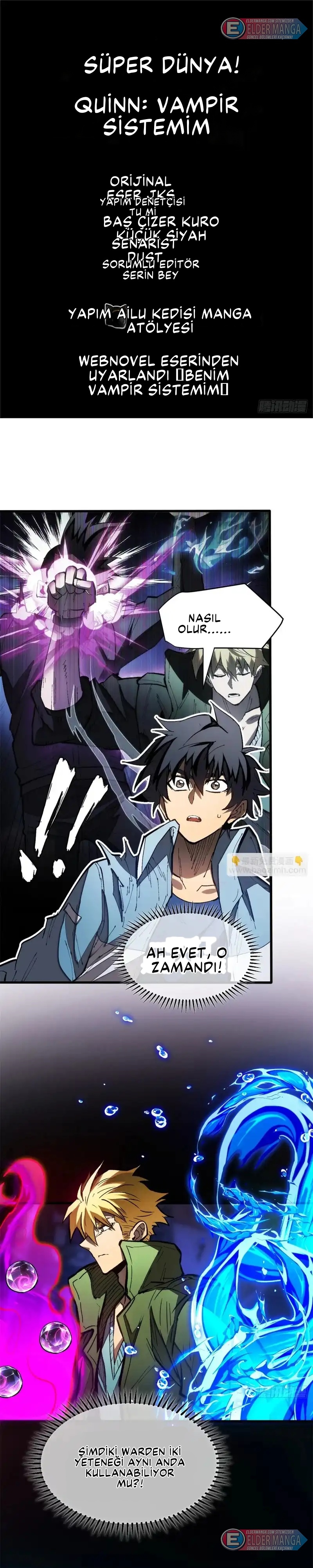 Olağanüstü Dünya! Ben… Bir Vampir miyim?! Bölüm 29 - Sayfa 1