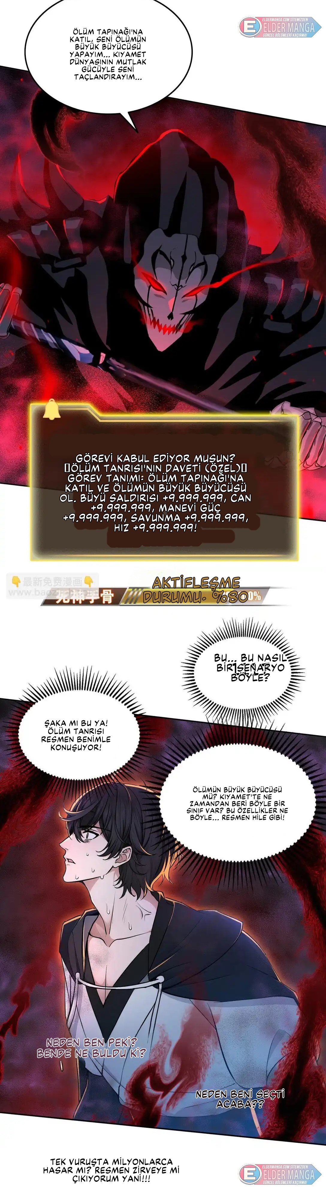 Ölüm Tanrısını Ele Geçirdim: Kıyamette Tahta Yükseliş Bölüm 13 - Sayfa 18