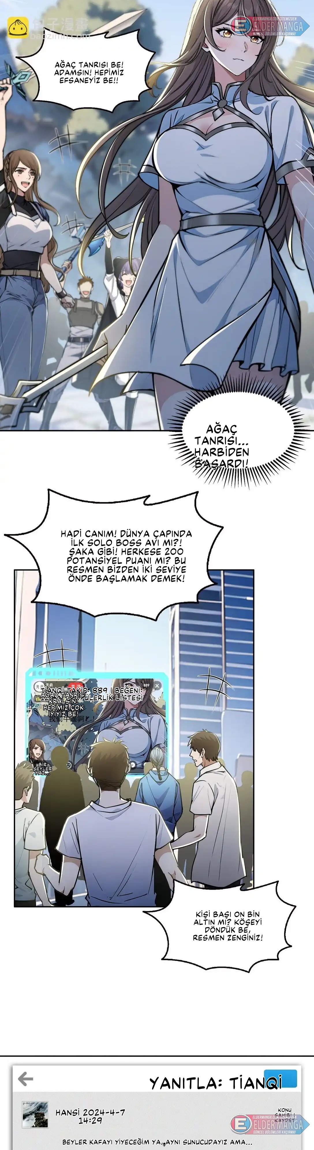 Ölüm Tanrısını Ele Geçirdim: Kıyamette Tahta Yükseliş Bölüm 13 - Sayfa 2