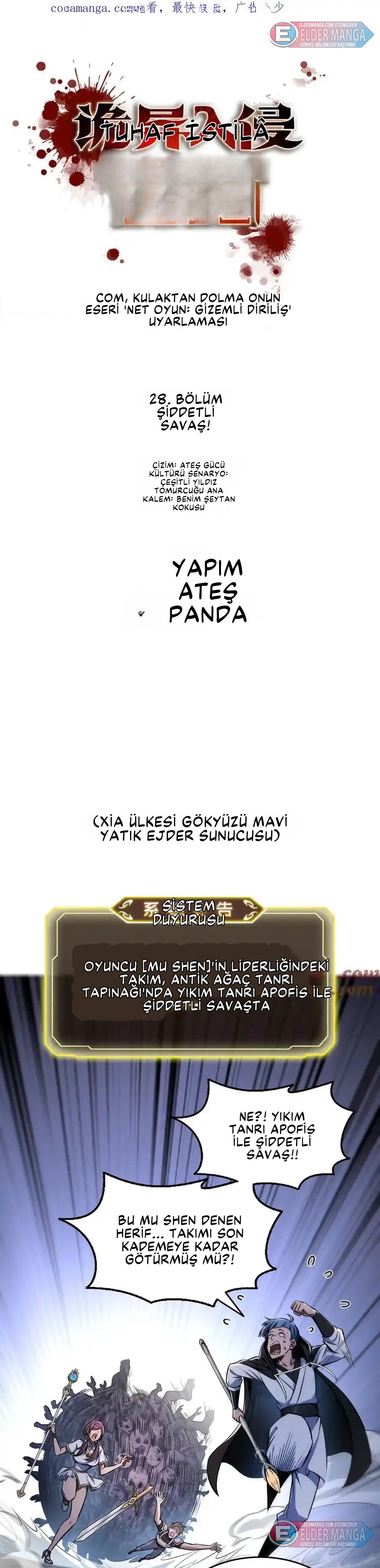 Ölüm Tanrısını Ele Geçirdim: Kıyamette Tahta Yükseliş Bölüm 28 - Sayfa 1
