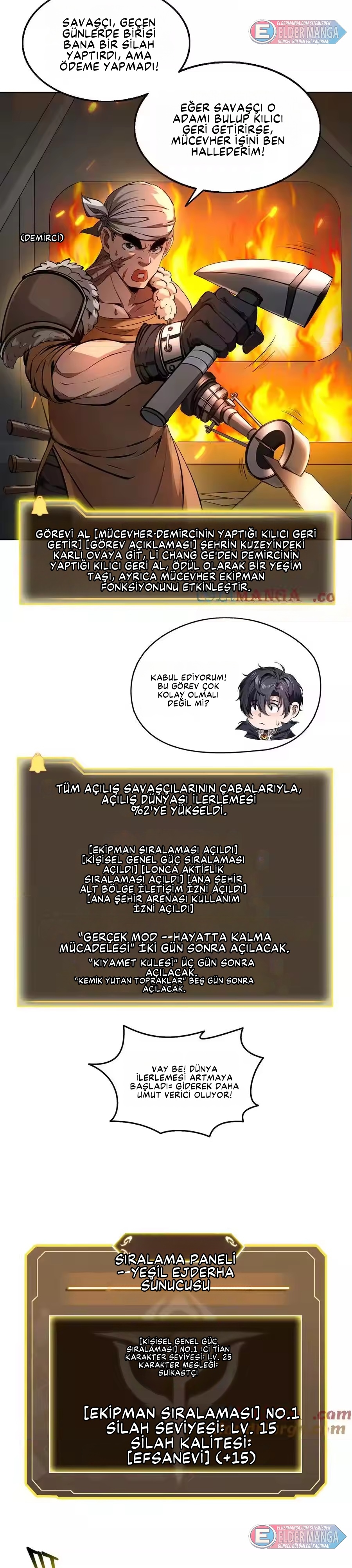 Ölüm Tanrısını Ele Geçirdim: Kıyamette Tahta Yükseliş Bölüm 62 - Sayfa 9