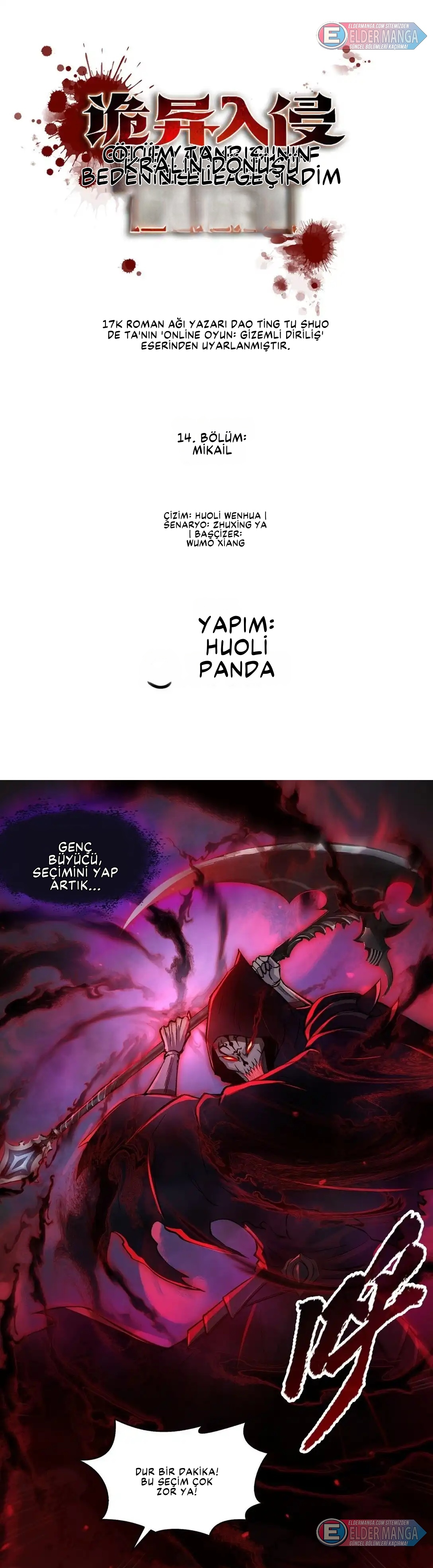 Ölüm Tanrısını Ele Geçirdim: Kıyamette Tahta Yükseliş Bölüm 14 - Sayfa 1