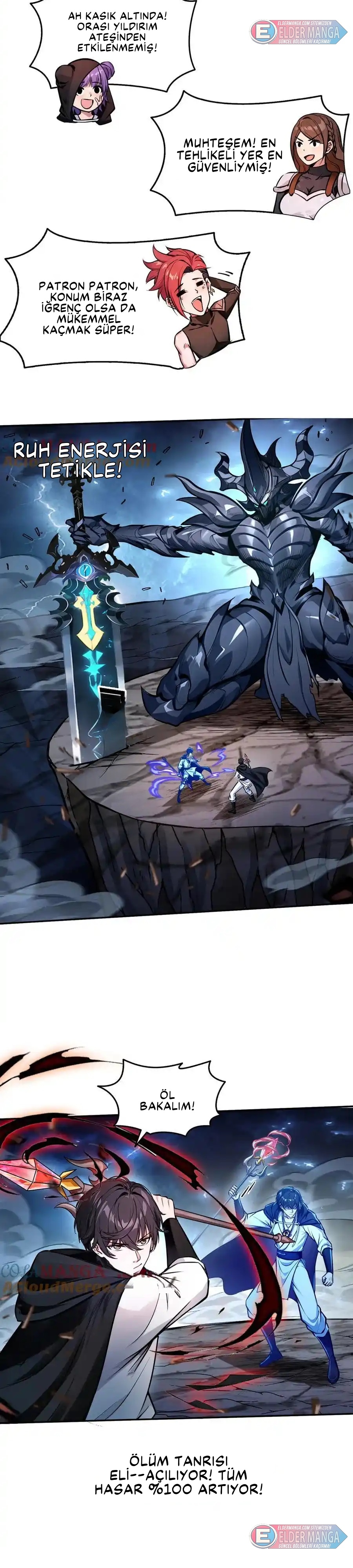 Ölüm Tanrısını Ele Geçirdim: Kıyamette Tahta Yükseliş Bölüm 29 - Sayfa 9