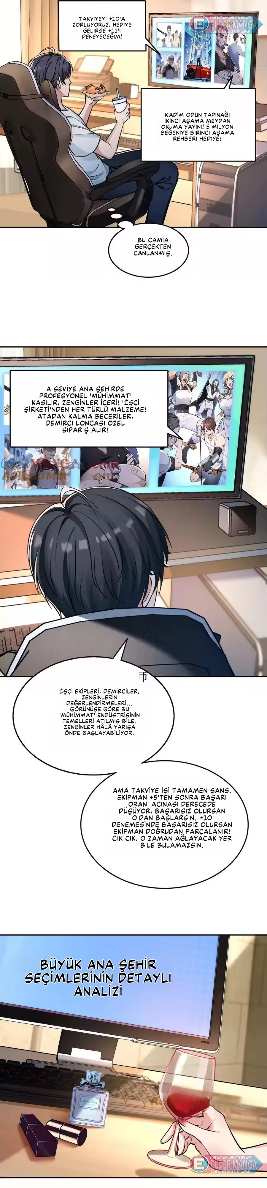 Ölüm Tanrısını Ele Geçirdim: Kıyamette Tahta Yükseliş Bölüm 32 - Sayfa 3