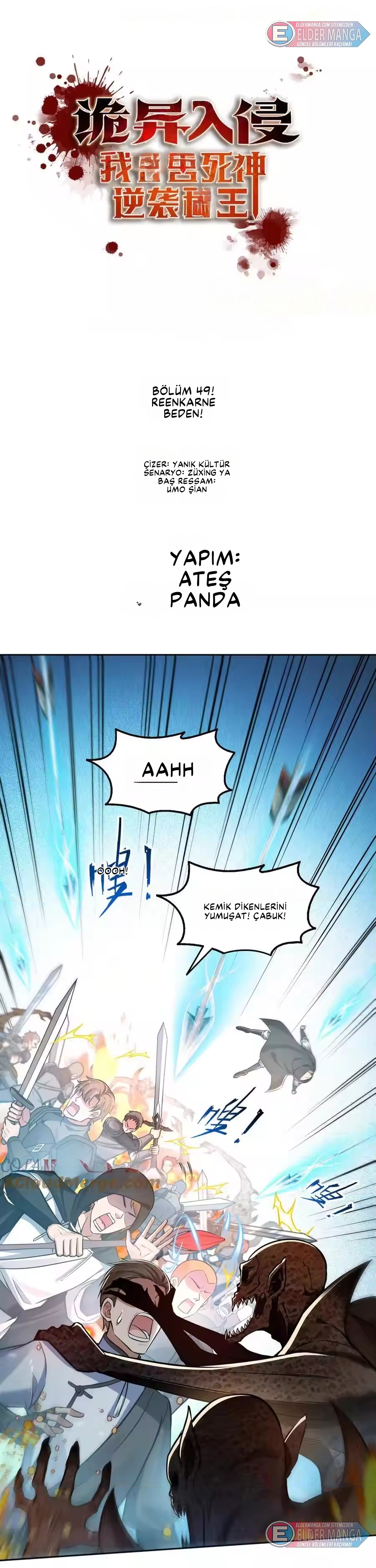 Ölüm Tanrısını Ele Geçirdim: Kıyamette Tahta Yükseliş Bölüm 49 - Sayfa 1