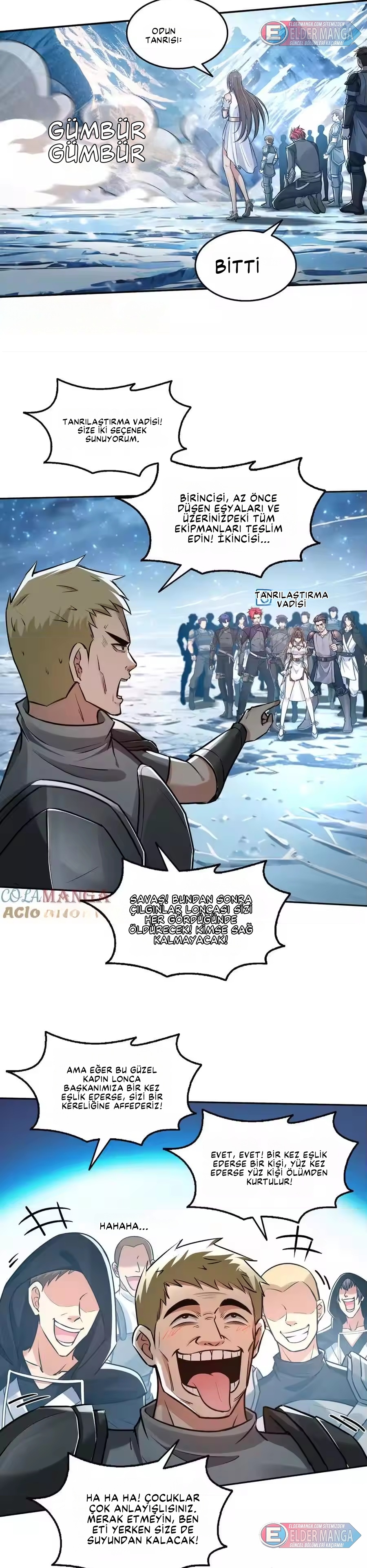 Ölüm Tanrısını Ele Geçirdim: Kıyamette Tahta Yükseliş Bölüm 40 - Sayfa 12