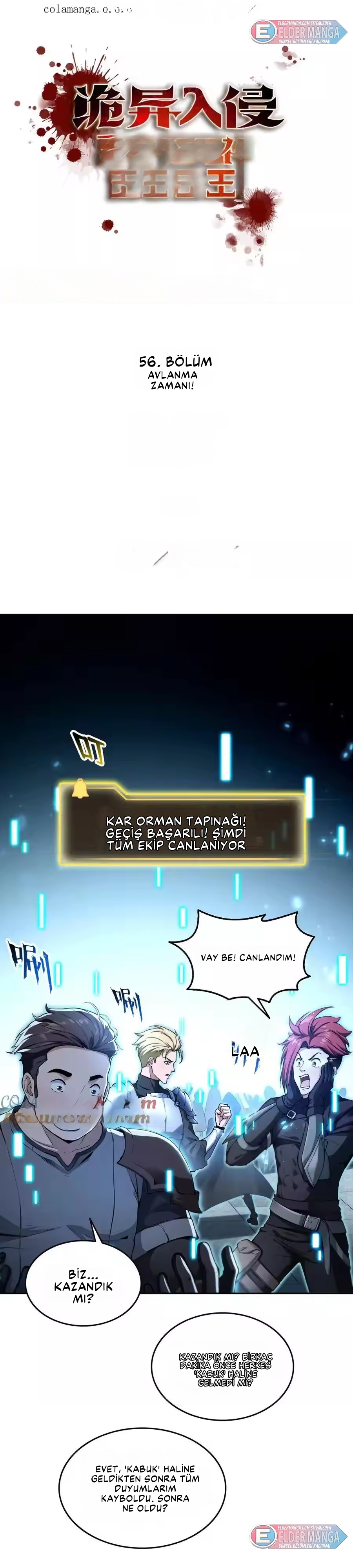 Ölüm Tanrısını Ele Geçirdim: Kıyamette Tahta Yükseliş Bölüm 56 - Sayfa 1
