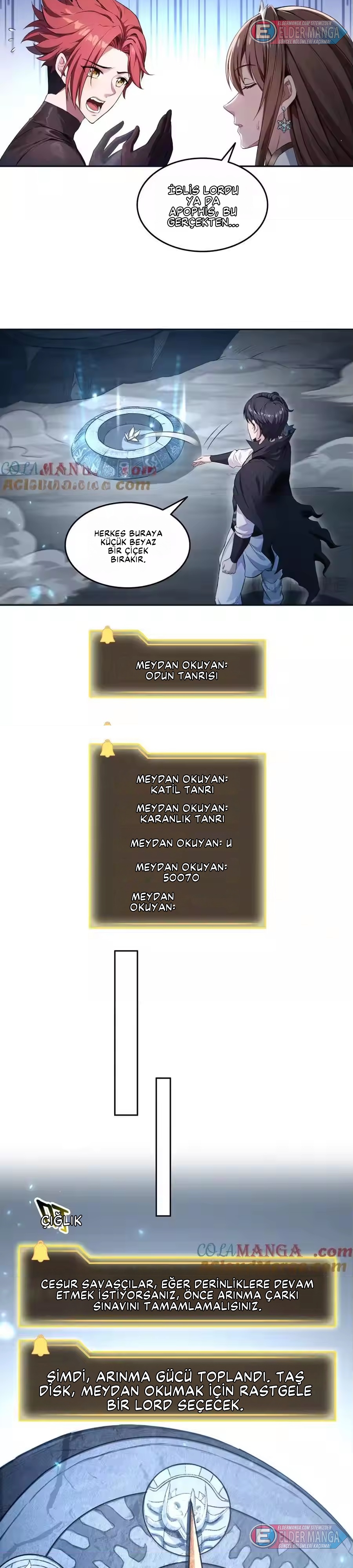 Ölüm Tanrısını Ele Geçirdim: Kıyamette Tahta Yükseliş Bölüm 50 - Sayfa 3