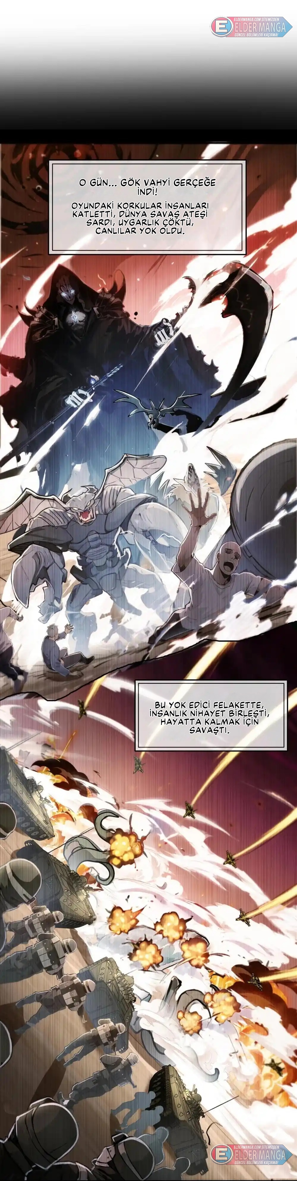 Ölüm Tanrısını Ele Geçirdim: Kıyamette Tahta Yükseliş İLK BÖLÜMÜ OKUMAYA GİT - Sayfa 16