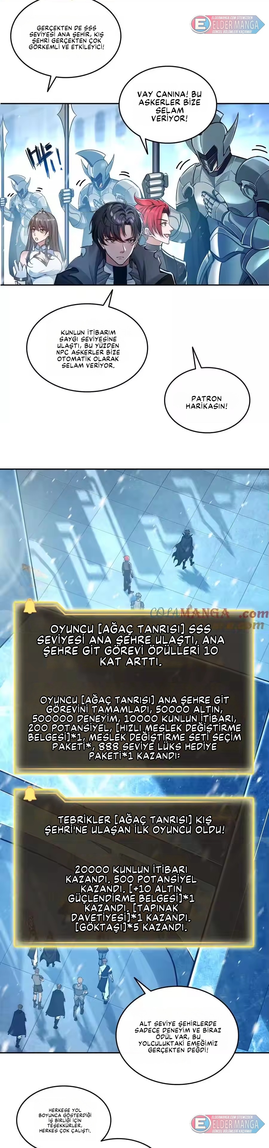 Ölüm Tanrısını Ele Geçirdim: Kıyamette Tahta Yükseliş Bölüm 61 - Sayfa 12