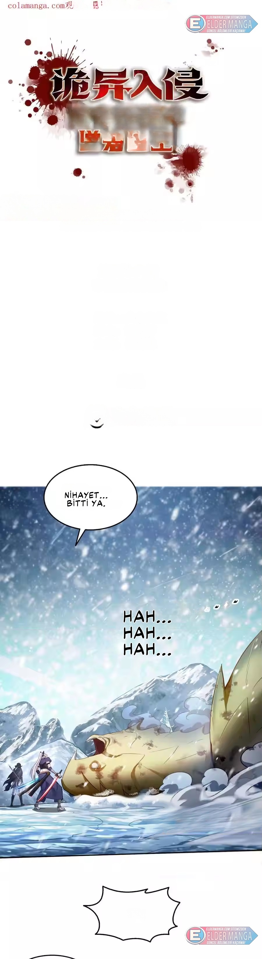 Ölüm Tanrısını Ele Geçirdim: Kıyamette Tahta Yükseliş Bölüm 36 - Sayfa 1