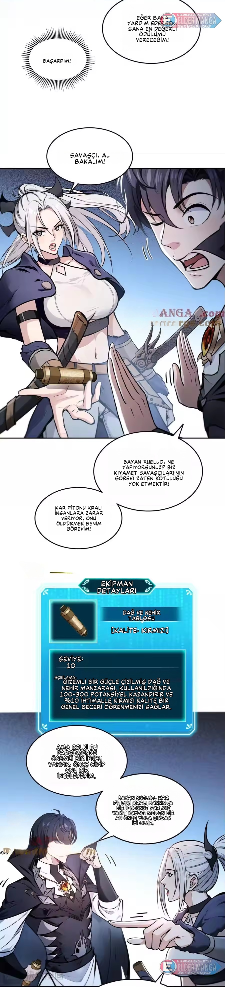 Ölüm Tanrısını Ele Geçirdim: Kıyamette Tahta Yükseliş Bölüm 35 - Sayfa 3