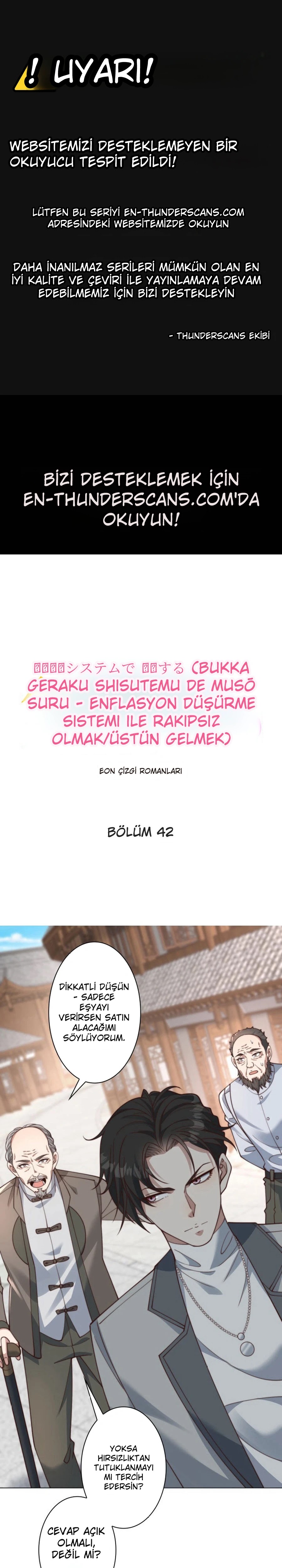 Fiyat Çöküşü Sistemiyle Hükmediyorum Bölüm 42 - Sayfa 1