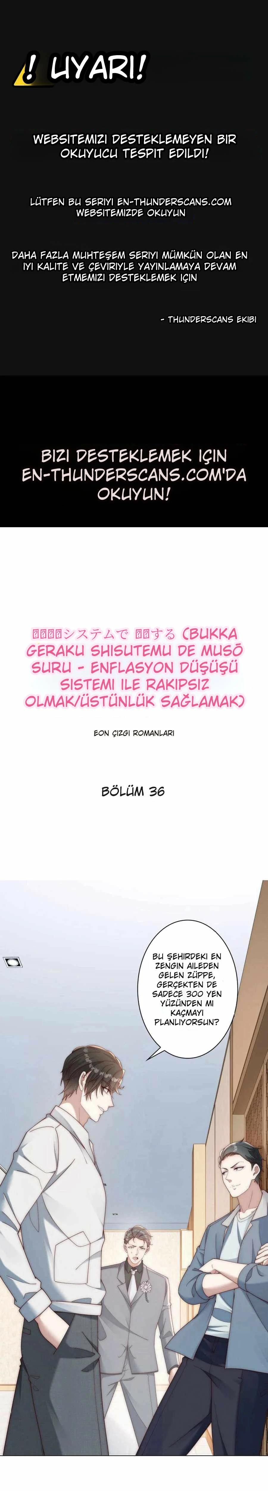 Fiyat Çöküşü Sistemiyle Hükmediyorum Bölüm 36 - Sayfa 1