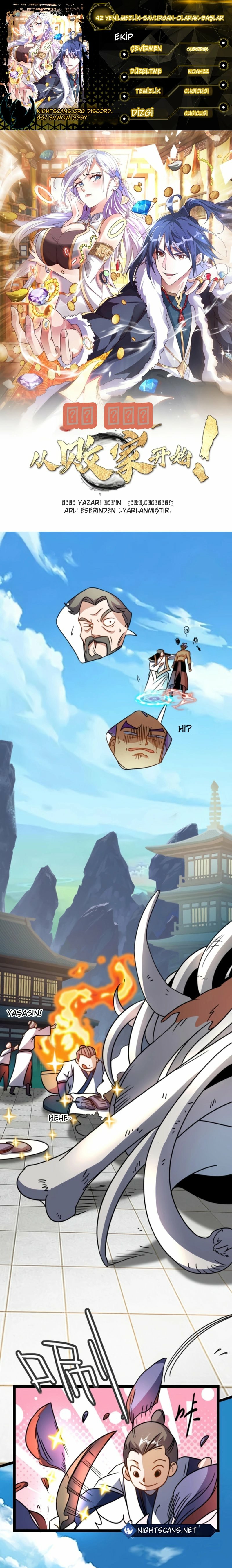 Füzyon Fantazisi: Savurgan Olarak Başlayan Yenilmez Ben! Bölüm 42 - Sayfa 1