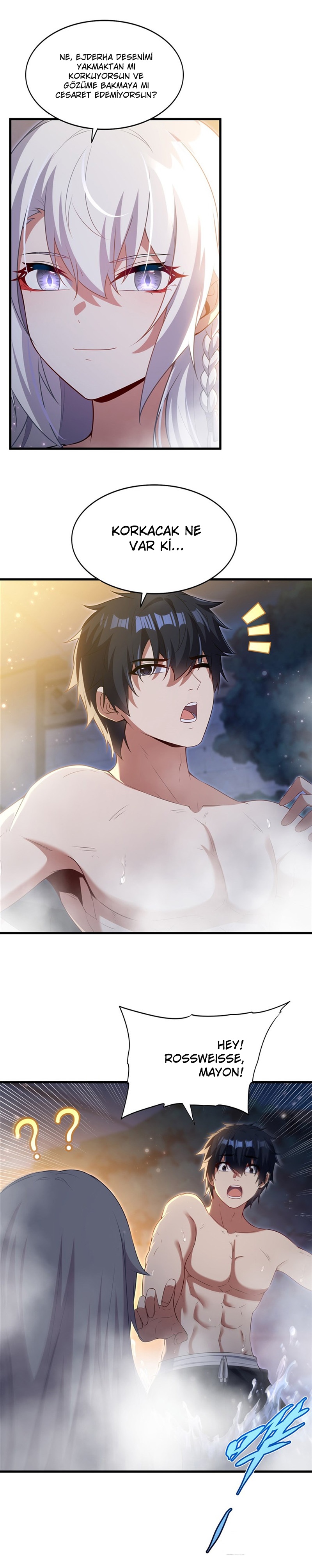 Çeneni Kapa Kötü Ejderha Artık Seninle Çocuk Büyütmek İstemiyorum Bölüm 55 - Sayfa 12