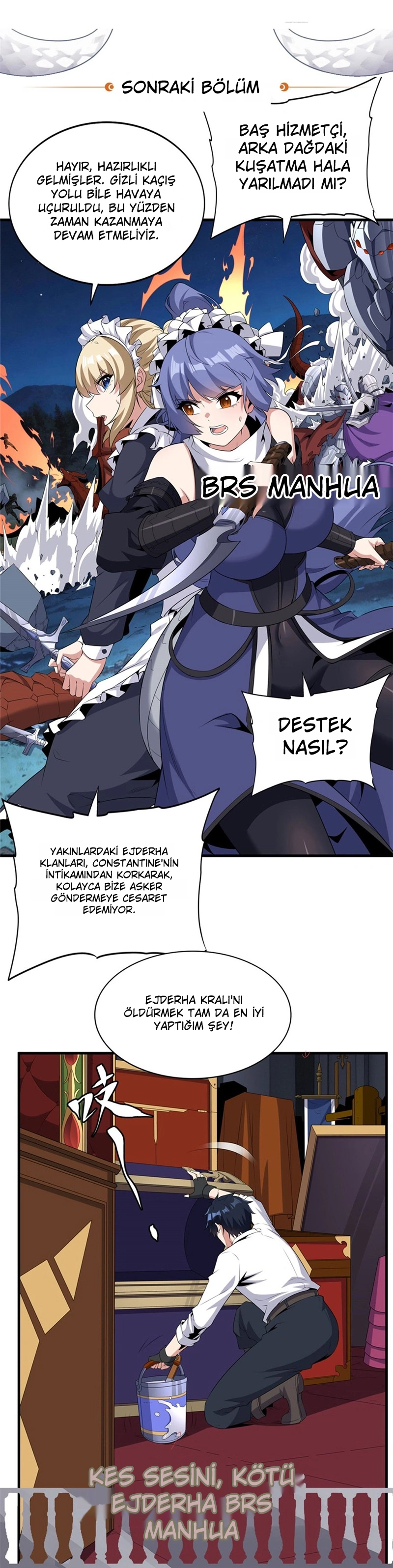 Çeneni Kapa Kötü Ejderha Artık Seninle Çocuk Büyütmek İstemiyorum Bölüm 87 - Sayfa 6