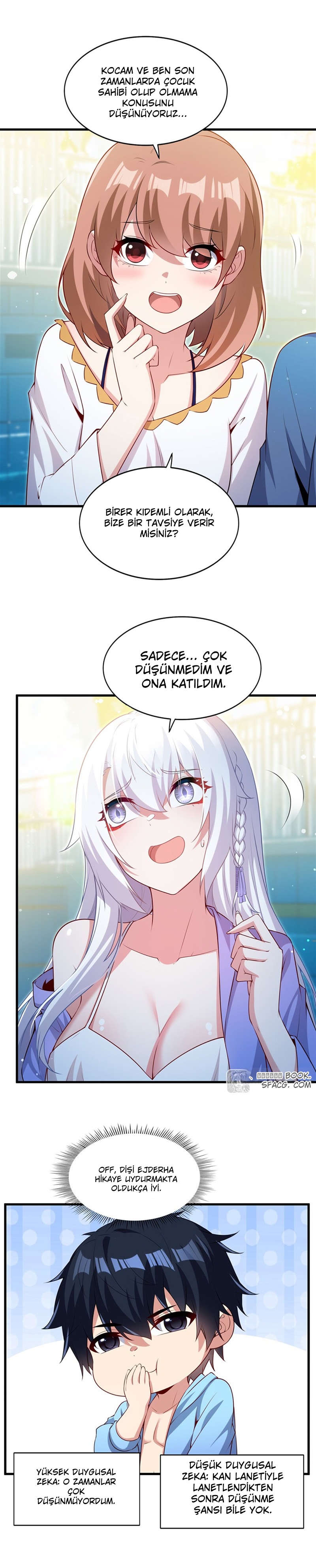 Çeneni Kapa Kötü Ejderha Artık Seninle Çocuk Büyütmek İstemiyorum Bölüm 57 - Sayfa 12