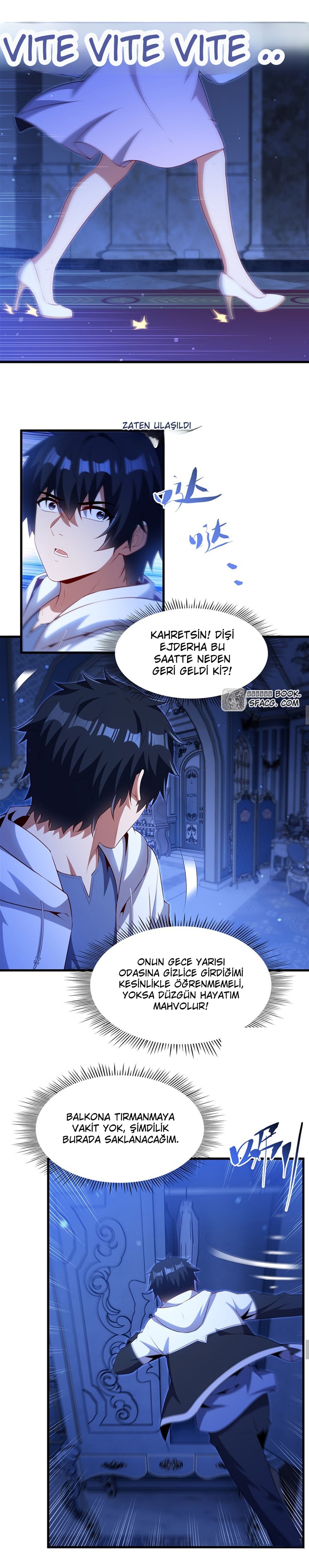 Çeneni Kapa Kötü Ejderha Artık Seninle Çocuk Büyütmek İstemiyorum Bölüm 77 - Sayfa 6