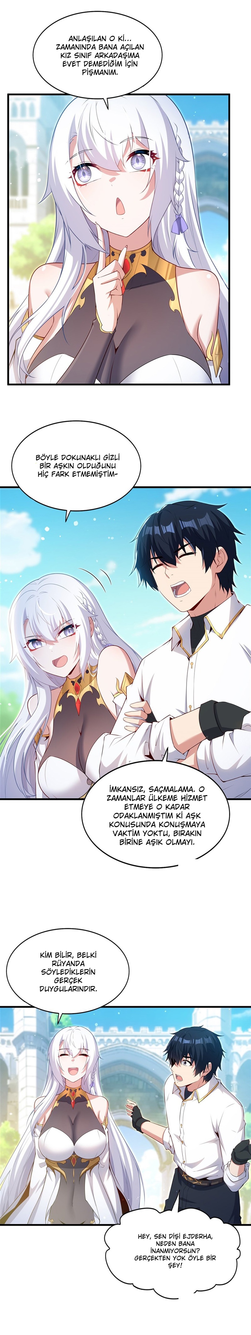 Çeneni Kapa Kötü Ejderha Artık Seninle Çocuk Büyütmek İstemiyorum Bölüm 60 - Sayfa 13