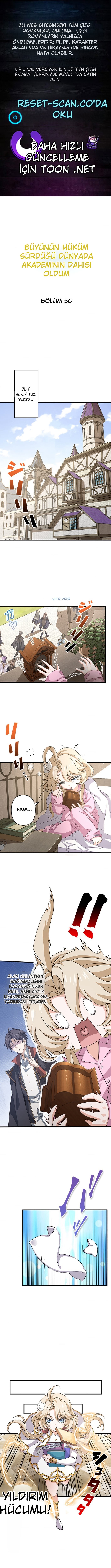 Büyünün Hüküm Sürdüğü Bir Dünyada Akademi Dahisi Oldum Bölüm 50 - Sayfa 1