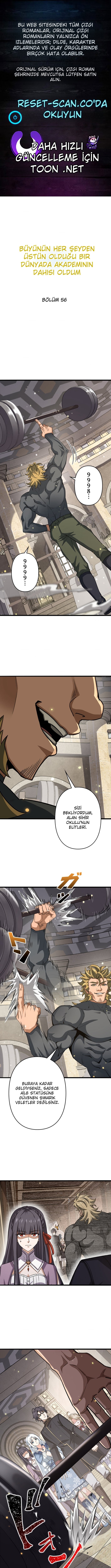 Büyünün Hüküm Sürdüğü Bir Dünyada Akademi Dahisi Oldum Bölüm 56 - Sayfa 1