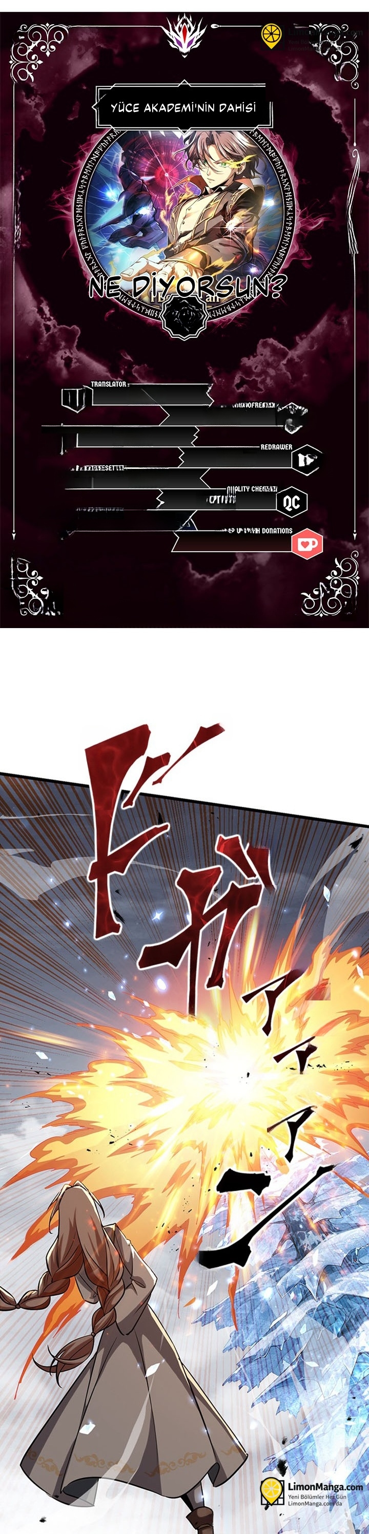 Büyünün Hüküm Sürdüğü Bir Dünyada Akademi Dahisi Oldum SON BÖLÜMÜ OKUMAYA GİT - Sayfa 3