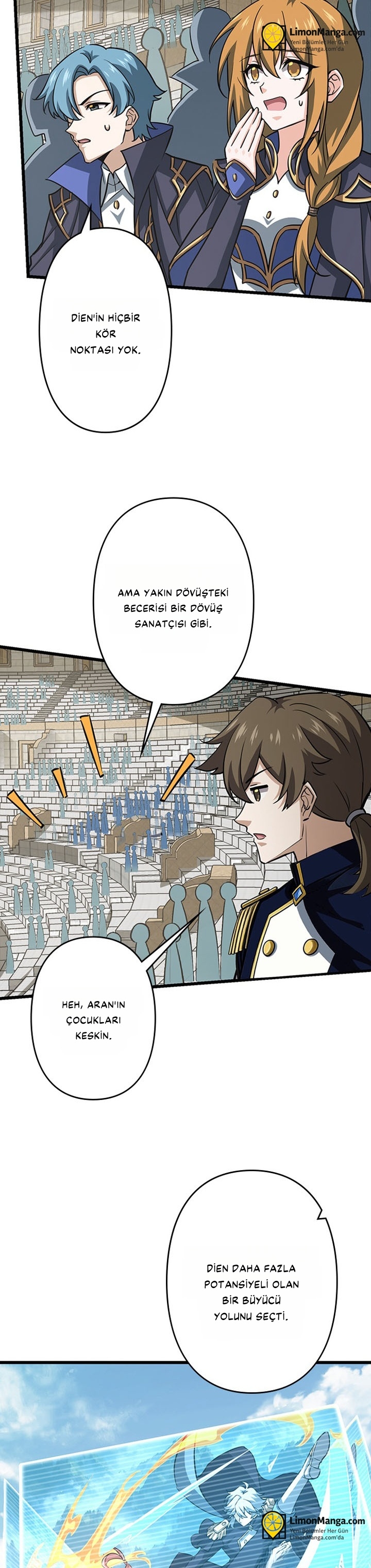 Büyünün Hüküm Sürdüğü Bir Dünyada Akademi Dahisi Oldum SON BÖLÜMÜ OKUMAYA GİT - Sayfa 10