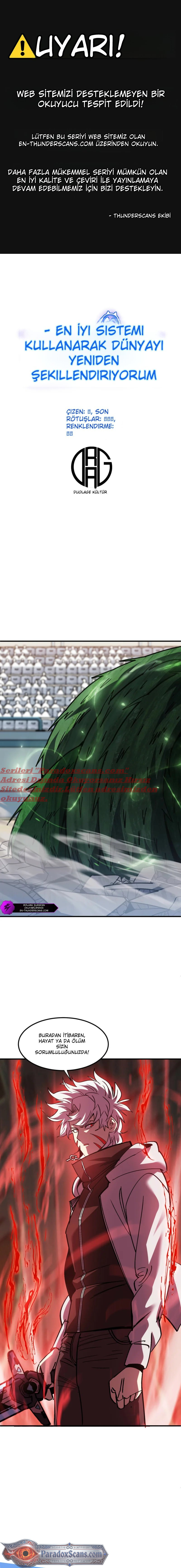 Dünyayı Yeniden Şekillendirmek İçin En Üst Düzey Bir Sistem Kullanıyorum Bölüm 38 - Sayfa 1