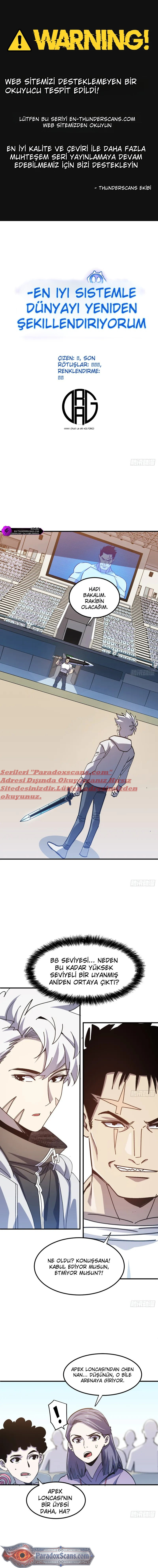 Dünyayı Yeniden Şekillendirmek İçin En Üst Düzey Bir Sistem Kullanıyorum Bölüm 37 - Sayfa 1