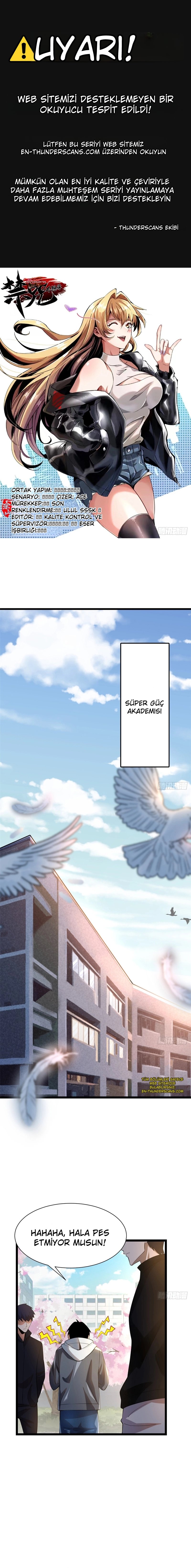 Yasaklı Büyüleri Öğrenmeyi Gerçekten Hiç İstemiyorum Bölüm 1 - Sayfa 1